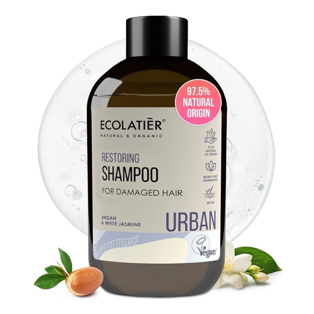 Restoring Shampoo for Damaged Hair - Argan Oil & Jasmine Extract net